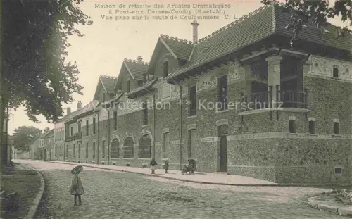 AK / Ansichtskarte Couilly-Pont-aux-Dames MEAUX 77 Seine-et-Marne Maison de retraite des Artistes Drammatiques Route de Coulommiers