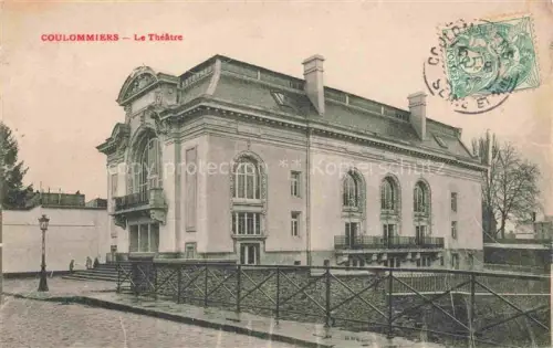AK / Ansichtskarte Coulommiers MEAUX 77 Seine-et-Marne Le Théâtre