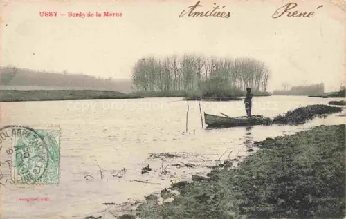 AK / Ansichtskarte Ussy-sur-Marne MEAUX 77 Seine-et-Marne Aux bords de la Marne