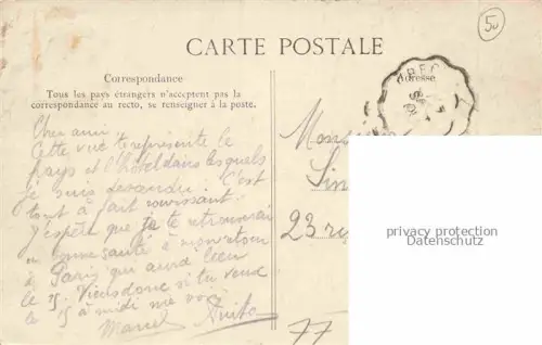 AK / Ansichtskarte Villiers-sur-Morin MEAUX 77 Seine-et-Marne Hôtel de la Picardie entrée du jardin