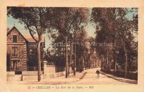AK / Ansichtskarte Chelles  TORCY 77 Seine-et-Marne Rue de la Gare