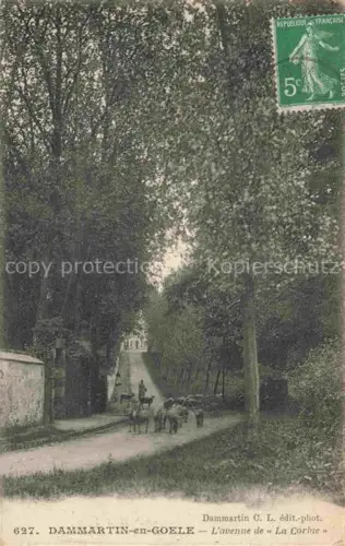 AK / Ansichtskarte Dammartin-en-Goele MEAUX 77 Seine-et-Marne Avenue de La Corbie