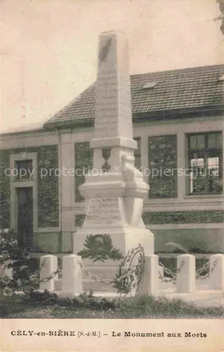 AK / Ansichtskarte Cely-en-Biere MELUN 77 Seine-et-Marne Monument aux Morts Kriegerdenkmal