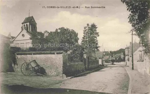 AK / Ansichtskarte Combs-la-Ville MELUN 77 Seine-et-Marne Rue Sommeville