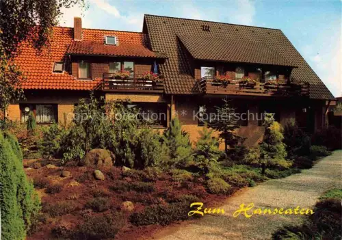 AK / Ansichtskarte Bad Bevensen Pension Zum Hanseaten