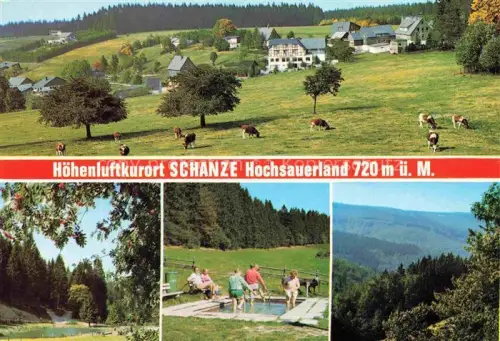 AK / Ansichtskarte Schmallenberg Hochsauerlandkreis NRW Gasthaus Pension  Braeutigam Hanses 