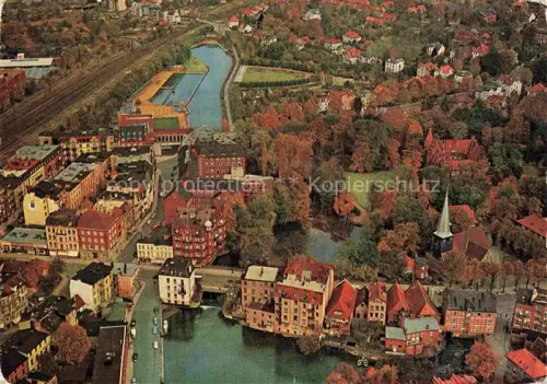 AK / Ansichtskarte Bergedorf  Hamburg Schloss Kirche Teilansicht
