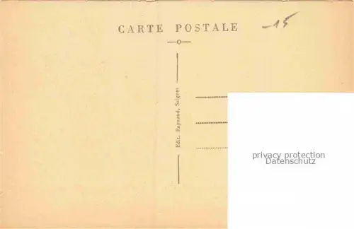 AK / Ansichtskarte Saignes Mauriac 15 Cantal La Fresnaie Le Pré de l'église