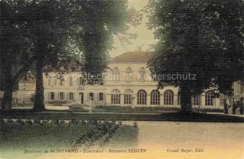 AK / Ansichtskarte MONTBARD 21 Cote-d Or Abbaye de Fontenay Bâtiment Séguin