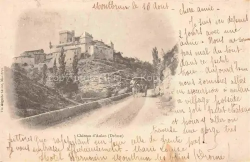 AK / Ansichtskarte Aulan NYONS 26 Drome Château Schloss