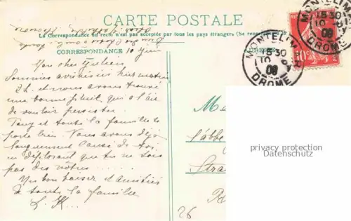 AK / Ansichtskarte MONTELIMAR  Nyons 26 Drome Un coin du jardin public