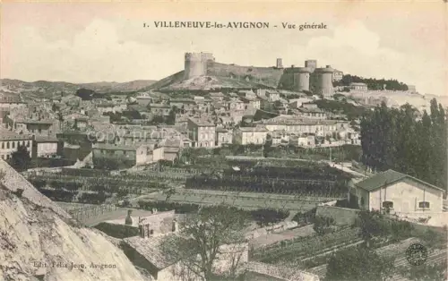 AK / Ansichtskarte Villeneuve-les-Avignon NIMES 30 Gard Vue générale