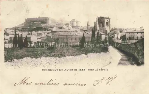 AK / Ansichtskarte Villeneuve-les-Avignon NIMES 30 Gard Vue générale