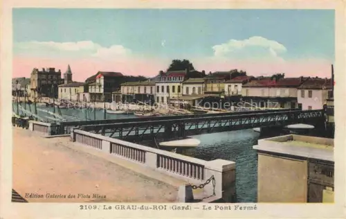 AK / Ansichtskarte Le Grau-du-Roi NIMES 30 Gard Le pont fermé