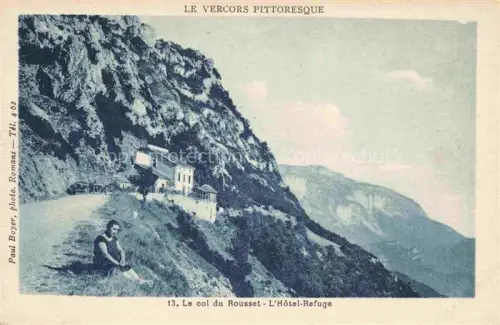 AK / Ansichtskarte Le Col du Rousset DIE 26 Drome Hôtel Refuge