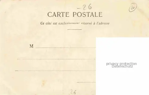 AK / Ansichtskarte Hauterives Valence 26 Drome Grottes originales facade sud