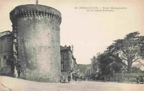 AK / Ansichtskarte PERIGUEUX 24 Dordogne Tour Mataguerre et le Cours Fénelon