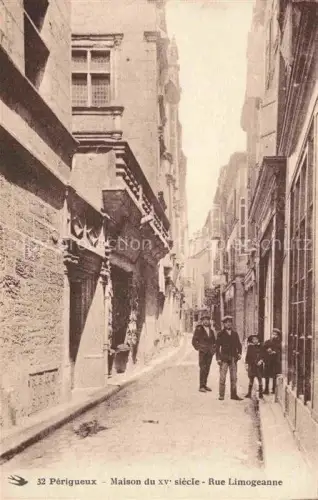 AK / Ansichtskarte PERIGUEUX 24 Dordogne Maison du XVe siècle Rue Limogeanne