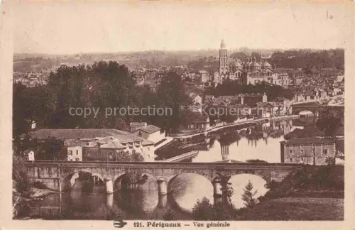 AK / Ansichtskarte PERIGUEUX 24 Dordogne Vue générale Pont