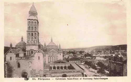 AK / Ansichtskarte PERIGUEUX 24 Dordogne Cathédral Saint-Front et Faubourg Saint-Georges