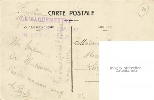 AK / Ansichtskarte MONTELIMAR  Nyons 26 Drome Vue panoramique prise au Levant