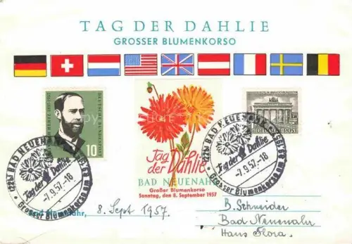 AK / Ansichtskarte BAD NEUENAHR-AHRWEILER Tag der Dahlie Grosser Blumenkorso