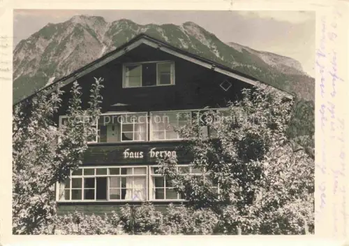 AK / Ansichtskarte OBERSTDORF Haus Herzog