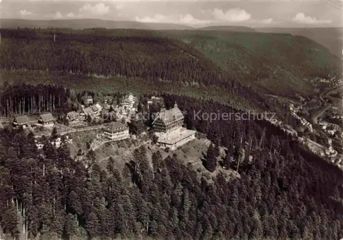 AK / Ansichtskarte WILDBAD  Bad Schwarzwald BW Fliegeraufnahme Sommerberghotel Wildbad
