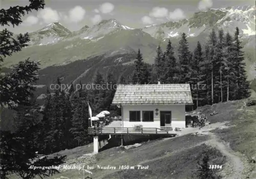 AK / Ansichtskarte Nauders Tirol AT Alpengasthof Mutskopf