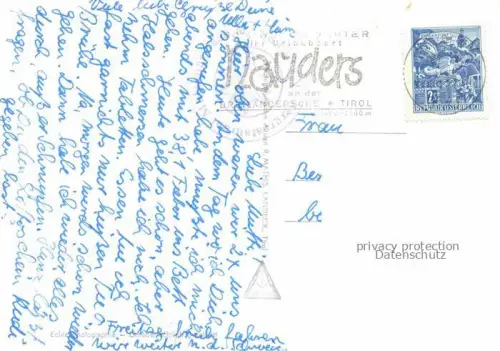 AK / Ansichtskarte Nauders Tirol AT Alpengasthof Mutskopf