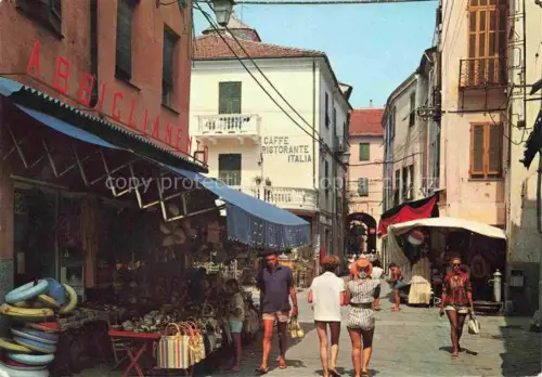 AK / Ansichtskarte LAIGUEGLIA Savona Liguria IT Via Dante