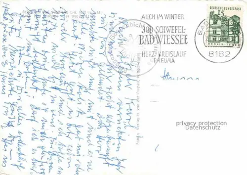 AK / Ansichtskarte BAD WIEssEE Tegernsee Bayern Berggasthof Sonnenbichl