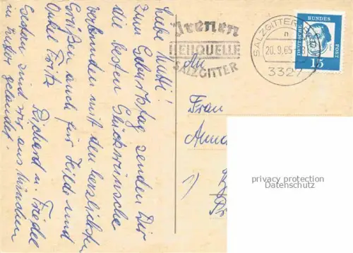 AK / Ansichtskarte SALZGITTER Bad Karstadt Kaufhaus Schuetzenplatz Kurpark Braunwschweiger Strasse
