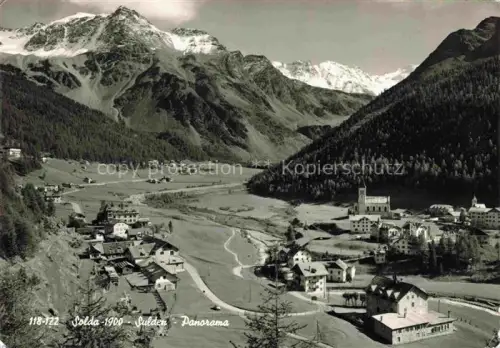 AK / Ansichtskarte Sulden Solda Trentino-Alto-Adige IT Fliegeraufnahme