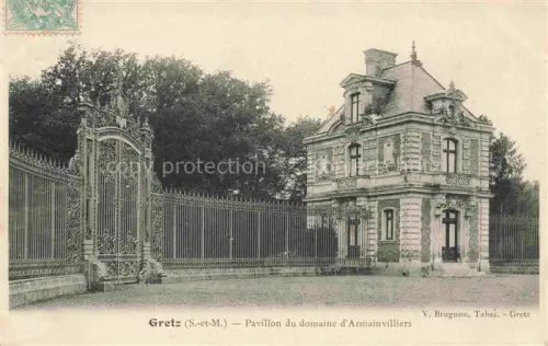 AK / Ansichtskarte Gretz-Armainvilliers 77 Seine-et-Marne Pavillon du Domaine d'Armainvilliers