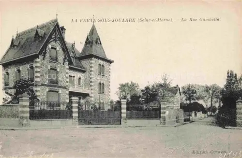 AK / Ansichtskarte La Ferte-sous-Jouarre Meaux 77 Seine-et-Marne Rue Gambetta