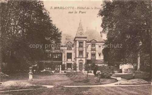 AK / Ansichtskarte Marlotte Bourron-Marlotte Fontainebleau 77 Seine-et-Marne Hôtel de la Renaissance sur le parc