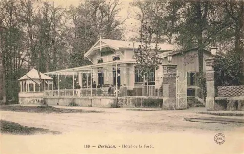 AK / Ansichtskarte Barbizon Fontainebleau 77 Seine et Marne Hôtel de la Forêt