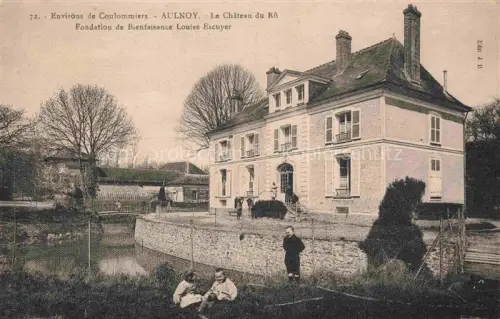 AK / Ansichtskarte Aulnoy MEAUX 77 Seine-et-Marne Château du Rû Fondation de Bienfaisance Louise Escuyer