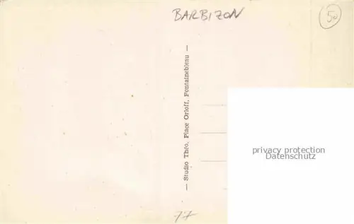 AK / Ansichtskarte Barbizon Fontainebleau 77 Seine et Marne Auberge du Grand-Veneur Terrasse