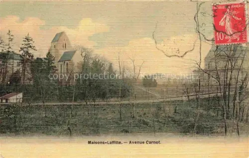 AK / Ansichtskarte Maisons-Laffitte Saint-Germain-en-Laye 78 Yvelines Avenue Carnot