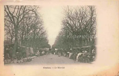 AK / Ansichtskarte Chatou Saint-Germain-en-Laye 78 Yvelines Le Marché