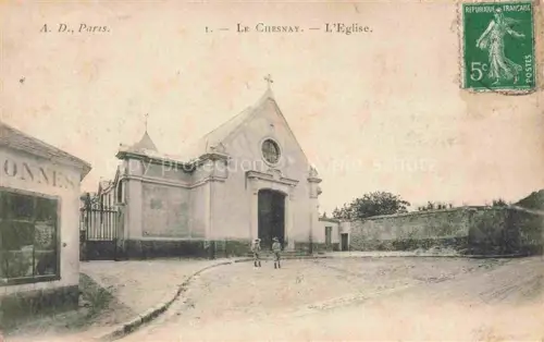 AK / Ansichtskarte Le Chesnay Versailles 78 Yvelines Eglise Kirche