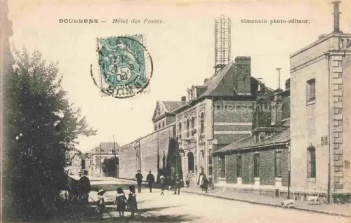 AK / Ansichtskarte Doullens AMIENS 80 Somme Hôtel des Postes