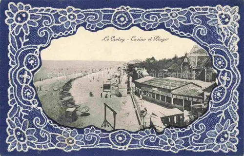 AK / Ansichtskarte Le Crotoy ABBEVILLE 80 Somme Casino et la plage