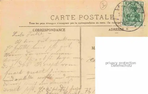 AK / Ansichtskarte Saint-Germain-en-Laye 78 Yvelines Route dans la forêt