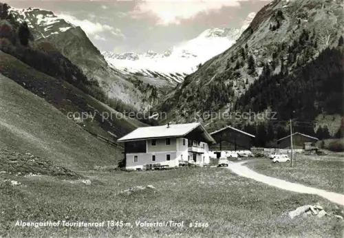 AK / Ansichtskarte Valsertal Vals GR Bad Alpengasthof Touristenrast