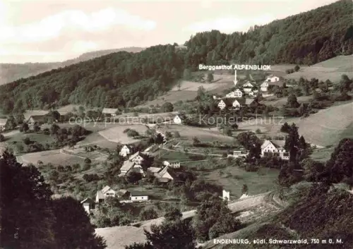 AK / Ansichtskarte Endenburg Steinen BW Berggasthof Alpenblick Panorama