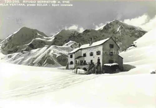 AK / Ansichtskarte Solda Sulden Trentino-Alto-Adige IT Rifugio Serristori Alla Vertana