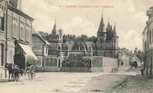 AK / Ansichtskarte Corbie AMIENS 80 Somme Château et Rue Faidherbe